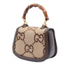 Gucci Mini Jumbo GG Canvas 1947 Bamboo Top Handle Bag Secondhand