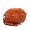 Secondhand Gucci Mini Nubuck Soho Chain Crossbody