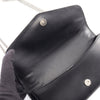 Prada Mini Leather Triangle Chain Crossbody Secondhand