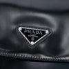 Prada Medium Spazzolato Leather Cleo Flap Shoulder Bag Secondhand