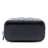 Chanel CC Quilted Lambskin Zip Around Jewelry Case Secondhand