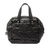 Chanel Quilted Coated Canvas Paris Biarritz Bowler Bag Secondhand