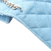 Chanel CC Quilted Denim Wallet on Chain Secondhand