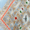 Hermès Printed Plisse Silk Butterfly Scarf Secondhand
