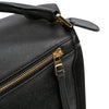 LOEWE Medium Calfskin and Suede Puzzle Satchel Secondhand