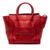 Celine Mini Leather Luggage Tote Secondhand