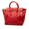 Celine Mini Leather Luggage Tote Secondhand