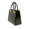 Secondhand Dior Medium Patent Cannage Lady Dior