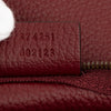 Secondhand Gucci Grained Leather Vertical Zip Sling Bag