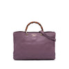 Secondhand Gucci Large Calfskin Bamboo Shopper Satchel