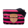 Prada Canvas Canapa Righe Striped Crossbody Secondhand