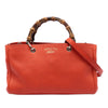 Gucci Medium Calfskin Bamboo Shopper Satchel Secondhand