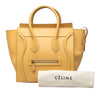 Celine Mini Drummed Calfskin Luggage Tote Secondhand