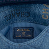 Chanel Fringe Denim Mood Clutch with Chain Secondhand