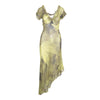 Secondhand Roberto Cavalli Leaf Printed Dress