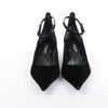 ROCHAS Velvet and Patent Leather Pumps in Black, Size 37 EU Secondhand