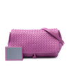 Bottega Veneta Leather Intrecciato Flap Crossbody Secondhand