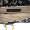 Dior Mini Oblique Canvas Saddle Bag Secondhand