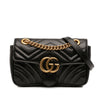 Gucci Small GG Marmont Matelasse Calfskin Shoulder Bag Secondhand