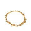Secondhand Louis Vuitton Gold Plated Monogram Crazy In Lock Bracelet