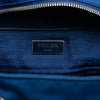Prada Vitello Trimmed Tessuto Satchel Secondhand