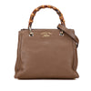 Secondhand Gucci Small Calfskin Bamboo Shopper Satchel