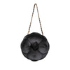 Chanel Lambskin and Satin Camellia Flower Evening Bag Secondhand