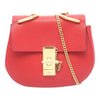 Chloé Mini Leather Drew Crossbody Secondhand