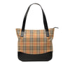 Secondhand Burberry Haymarket Check Canvas Tote