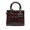 Dior Medium Patent Cannage Lady Dior Secondhand