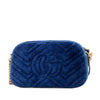 Gucci Small GG Marmont Matelasse Velvet Crossbody Secondhand