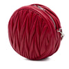 Miu Miu Matelasse Nappa Round Crossbody Secondhand
