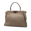 Fendi Medium Leather Selleria Peekaboo Iconic Satchel Secondhand