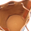 Celine Small Triomphe Coated Canvas Drawstring Bucket Bag Secondhand