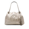 Gucci Medium Metallic Leather Soho Chain Tote Secondhand