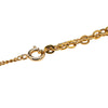 Dior Gold Plated CD Logo Pendant Necklace Secondhand