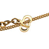 Dior Gold Plated CD Logo Pendant Necklace Secondhand