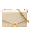 Secondhand Chanel Small CC Chevron Calfskin Medal Flap