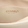 Secondhand Chanel Small CC Chevron Calfskin Medal Flap