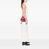 Burberry Small Mega Check Canvas and Suede Fringe Belgrove Bucket Bag Secondhand