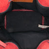 Burberry Small Mega Check Canvas and Suede Fringe Belgrove Bucket Bag Secondhand