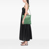 Gucci Tall Calfskin Bamboo Shopper Tote Secondhand