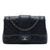 Chanel Large Quilted Lambskin Elementary Chic Flap Secondhand