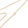 Chanel CC Gold Plated and Enamel Round Pendant Necklace Secondhand