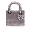 Dior Mini Satin Cannage Crystal Embellished Lady Dior Secondhand