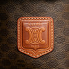Celine Macadam Coated Canvas Satchel Secondhand