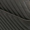 Saint Laurent Large Chevron Sheepskin Monogram College Bag Secondhand