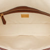 Fendi Sarah Coleman Zucca Embroidered Canvas Fish Eye Vertigo Baguette Satchel Secondhand
