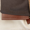 Fendi Sarah Coleman Zucca Embroidered Canvas Fish Eye Vertigo Baguette Satchel Secondhand
