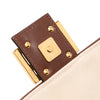Fendi Sarah Coleman Zucca Embroidered Canvas Fish Eye Vertigo Baguette Satchel Secondhand